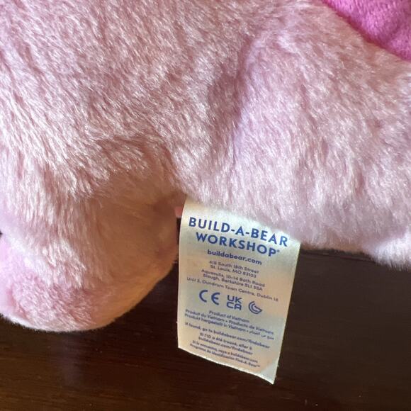 BUILD A BEAR Exclusive Pink AXOLOTL 18" Plush BAB Perfect Mint Condition - Picture 6 of 10